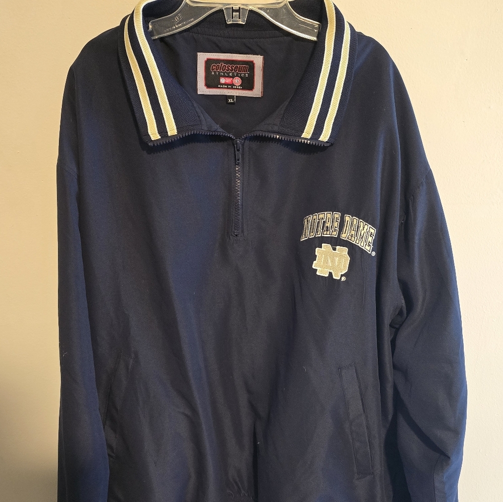 Notre Dame Quarter-Zip Windbreaker Jacket